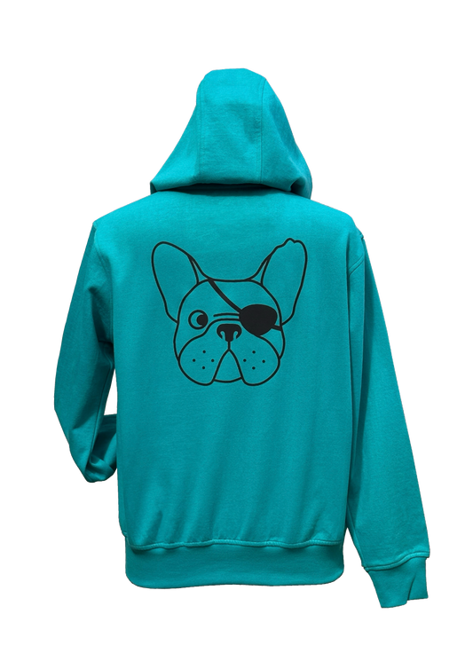 FELPA DEL PIRATA - VERDE - UNISEX (personalizzabile)