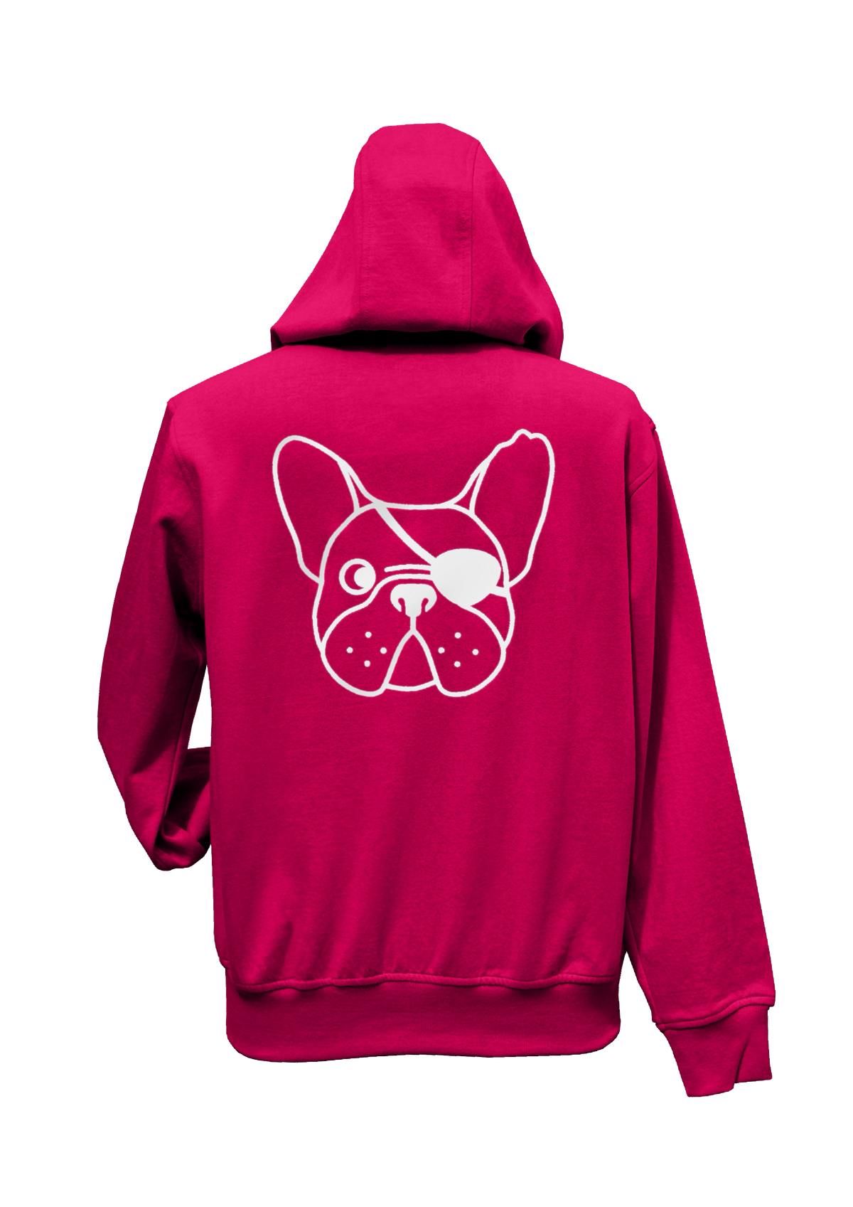 FELPA DEL PIRATA - FUCSIA - UNISEX (personalizzabile)
