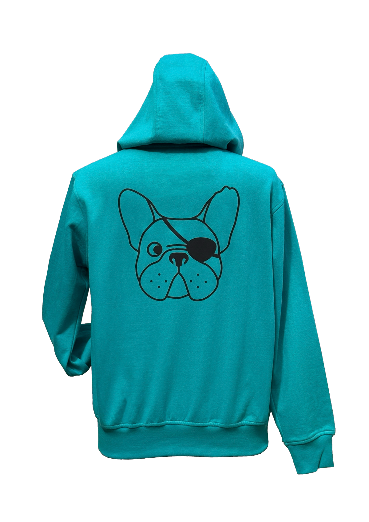 FELPA DEL PIRATA - VERDE - UNISEX (personalizzabile)